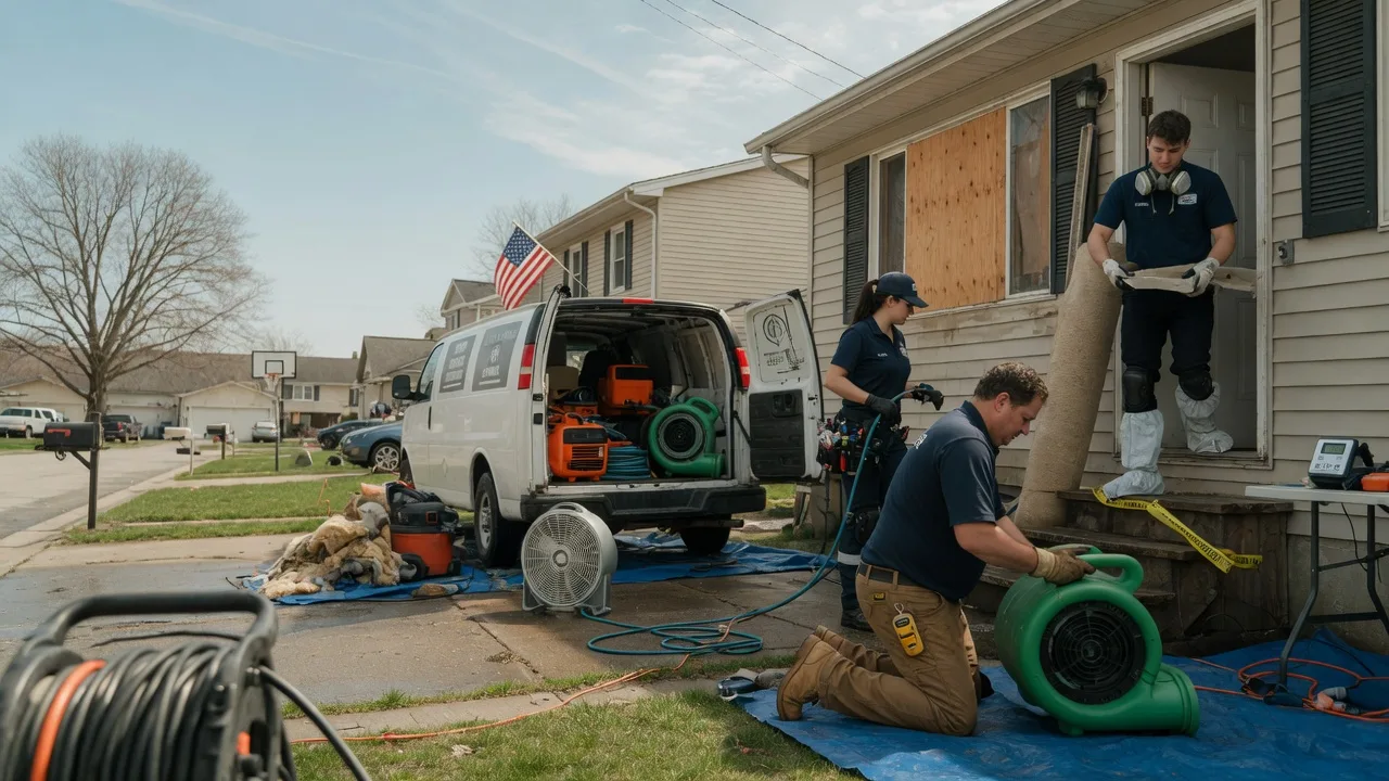 Water Damage Restoration in Monticello, IA near me